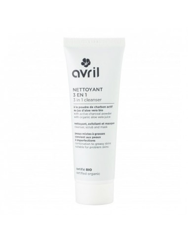 Avril Nettoyant 3en1 Bio. 50ml