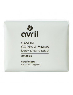 Avril Savon Corps & Mains Amande Bio. 100g