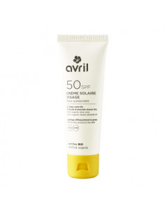 Avril SPF50 Crème Solaire Visage Bio. 50ml