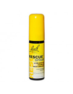 Fleurs de Bach Rescue. Spray 20ml - calme & sérénité au quotidien en format nomade en spray