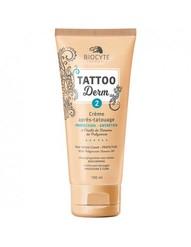 Biocyte Tattoo Derm 2 Crème après-tatouage Protection-Entretien. 100ml -
