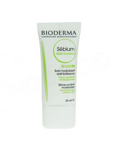 Bioderma Sébium Mat Control Soin Hydratant Anti-brillance. 30ml