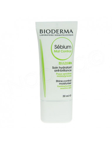 Bioderma Sébium Mat Control Soin Hydratant Anti-brillance. 30ml