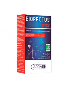 Bioprotus Senior Confort de la flore intestinale. 30 gélules - à partir de 50 ans