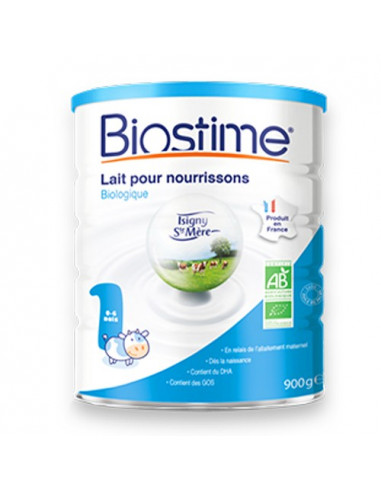 Lot de 3 boîtes de Lait infantile Biostime 1er âge