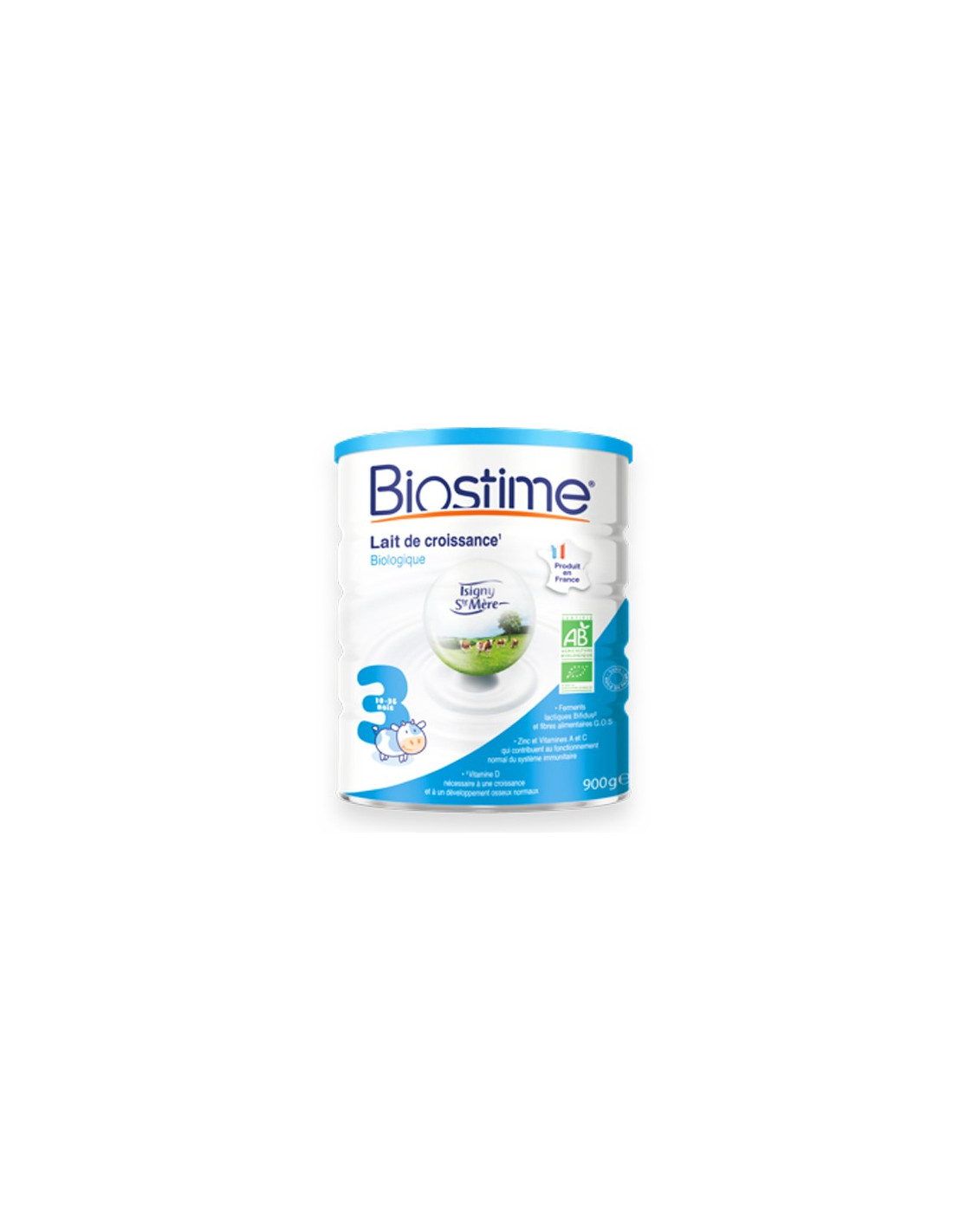 Biostime 3e âge Lait Infantile Bio SN-2 Plus 800g - Lait en poudre bio bébé  10-36m - Archange-pharma