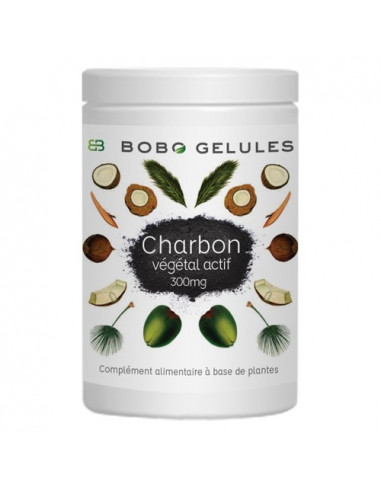 Bobo Gélules Charbon Végétal Actif. 30 gélules