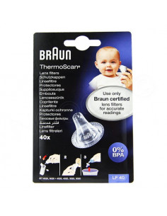 Braun ThermoScan Embouts LF40. x40