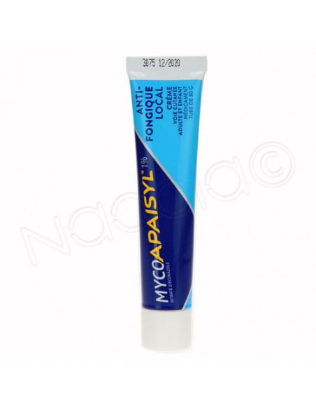 Mycoapailsyl anti-fongique local mycose 1 % Crème Tube 30g ...