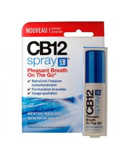 CB 12 Spray fraîcheur instantanée menthe/menthol Spray de 15ml Meda - 1