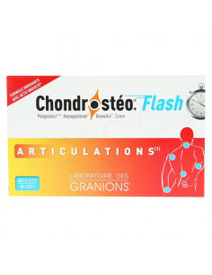 Chondrostéo Flash Articulations. 40 gélules