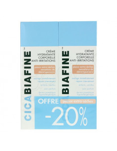 Cicabiafine Crème Hydratante Anti-irritations Lot de 2x200ml