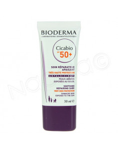 Bioderma Cicabio SPF50+ Soin Réparateur Apaisant. 30ml