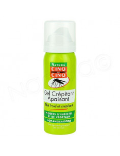 Cinq sur Cinq Natura Gel Crépitant Apaisant. 50ml