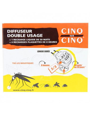 Cinq sur Cinq Diffuseur Double Usage. x1