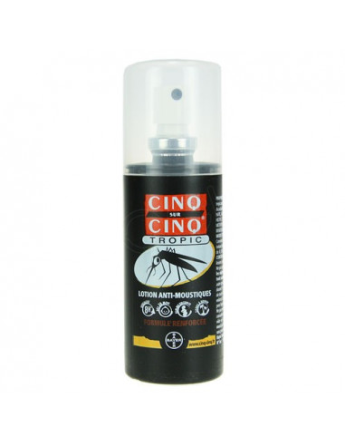 CINQ SUR CINQ TROPIC Lotion anti-moustique. Spray de 75ml - ACL 7119879