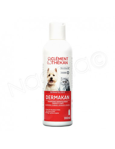 Clément Thekan Dermakan Shampooing Dermatologique Chiens & Chats. 200ml