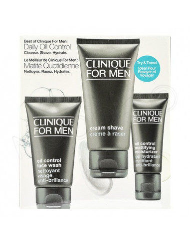 Clinique For Men Kit Routine Matifiante Peaux Mixtes à Grasses