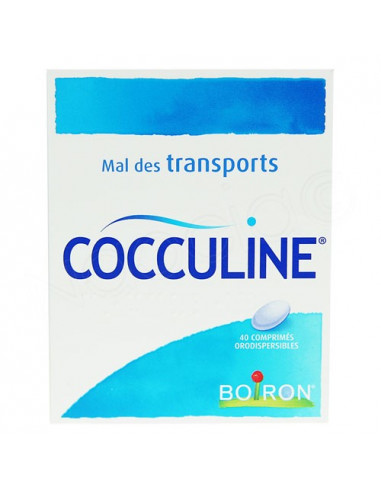 Cocculine comprimés orodispersibles mal des transports