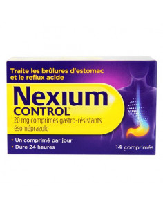 Nexium Control 20mg Brûlures Estomac