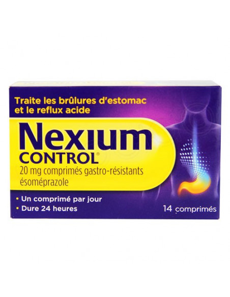 Nexium Control 20mg Brûlures Estomac