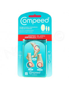 COMPEED Boite de 6 Pansements Compeed Ampoule Moyen , Hygiène et