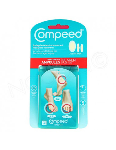 Compeed Pansements Ampoules. 5 pansements