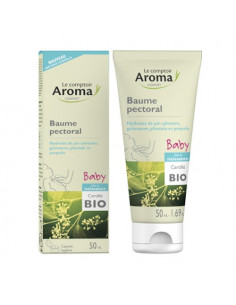 Le Comptoir Aroma Baume Pectoral Baby Bio. 50ml