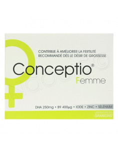 Conceptio Femme Fertilité. 30 capsules + 30 gélules