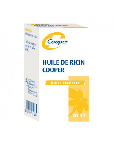 Cooper Huile de Ricin Végétale. 30ml