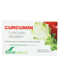 SoriaNatural Curcumin. 60 comprimés
