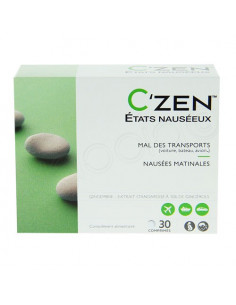 C'Zen Etats Nauséeux. 30 comprimés