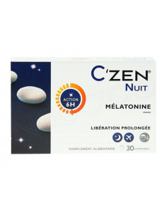 C'Zen Nuit mélatonine 30 comprimés