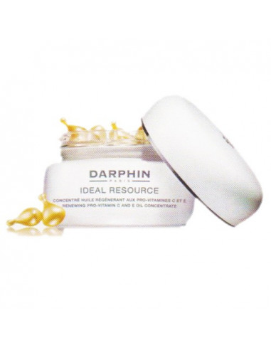 Darphin Ideal resource Concentré Huile Régénérant Vitamines C & E. 60 capsules