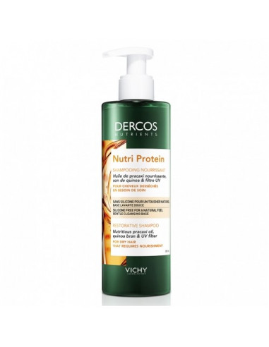 Vichy Dercos Nutrients Nutri Protein Shampooing Nourrissant. 250ml