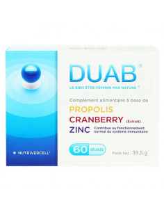 Duab Bien Être Féminin par Nature. 60 gélules
