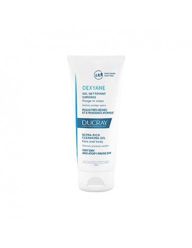 Ducray Dexyane Gel Nettoyant Surgras Visage et Corps 100ml Ducray - 1