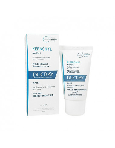 Ducray Keracnyl Masque Peaux grasses à imperfections 40ml Ducray - 1