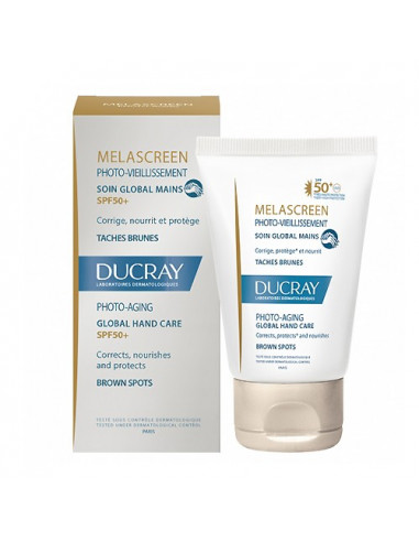 Ducray Melascreen Soin Global Mains Spf50+ Photo-Vieillissement Taches brunes 50ml Ducray - 1