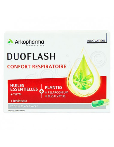 Arkopharma DuoFlash Confort Respiratoire 20 gélules CAP in CAP Arkopharma - 1