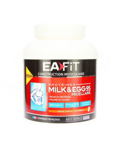 Eafit Milk&Egg95 Micellaire Protéines saveur Caramel 750g Ea Pharma - 1