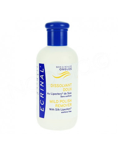 Ecrinal Dissolvant Doux sans acétone 125ml Asepta - 1