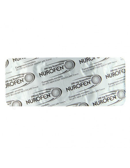 Nurofen 200 mg Ibuprofène Douleurs et Fièvre 30 comprimés enrobés Nurofen - 3