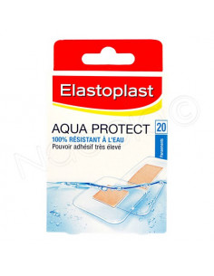 Elastoplast Pansement Aqua Protect Waterproof 2 tailles 20 pansements  - 1