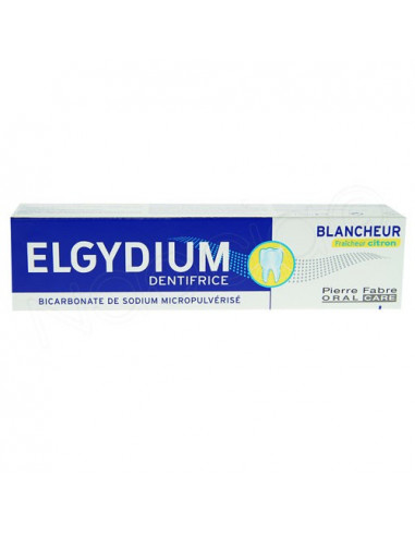 Elgydium Dentifrice Blancheur Fraicheur Citron 75ml Elgydium - 1