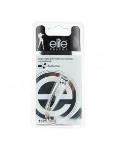 Elite Pharma Coupe-ongles petit modèle avec chainette  - 1