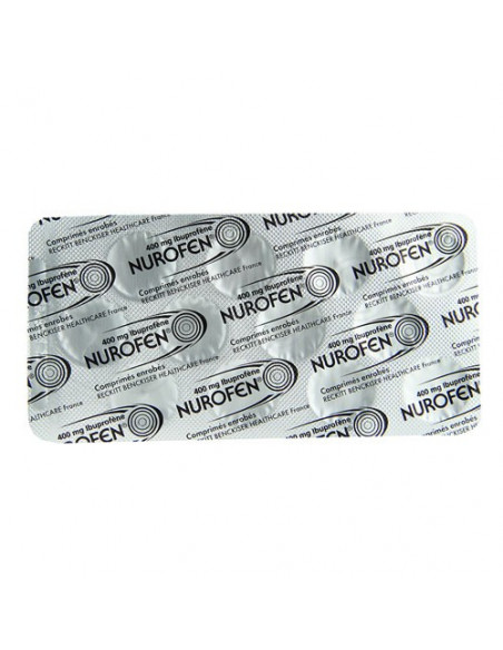 Nurofen 400 mg - 12 comprimés enrobés Nurofen - 3