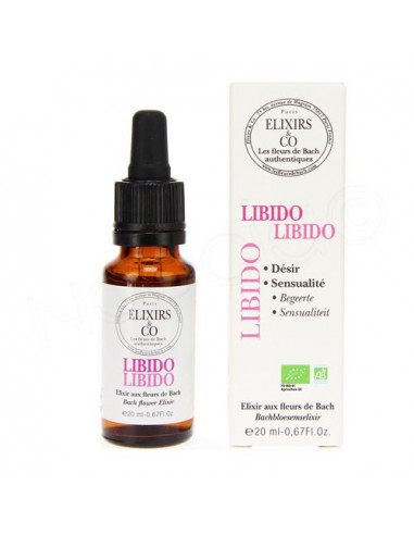 Elixirs&Co Libido Elixir aux fleurs de Bach20ml  - 1