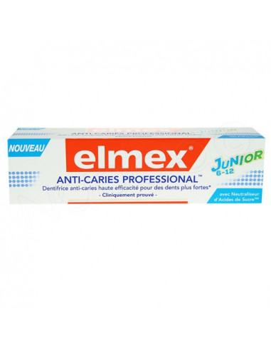 Elmex Junior Dentifrice Anti-caries Professional 75ml Elmex - 1