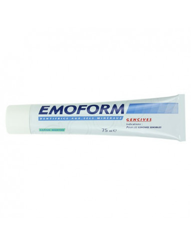 Emoform Pâte dentifrice gencives sensibles menthe Tube 75ml  - 1